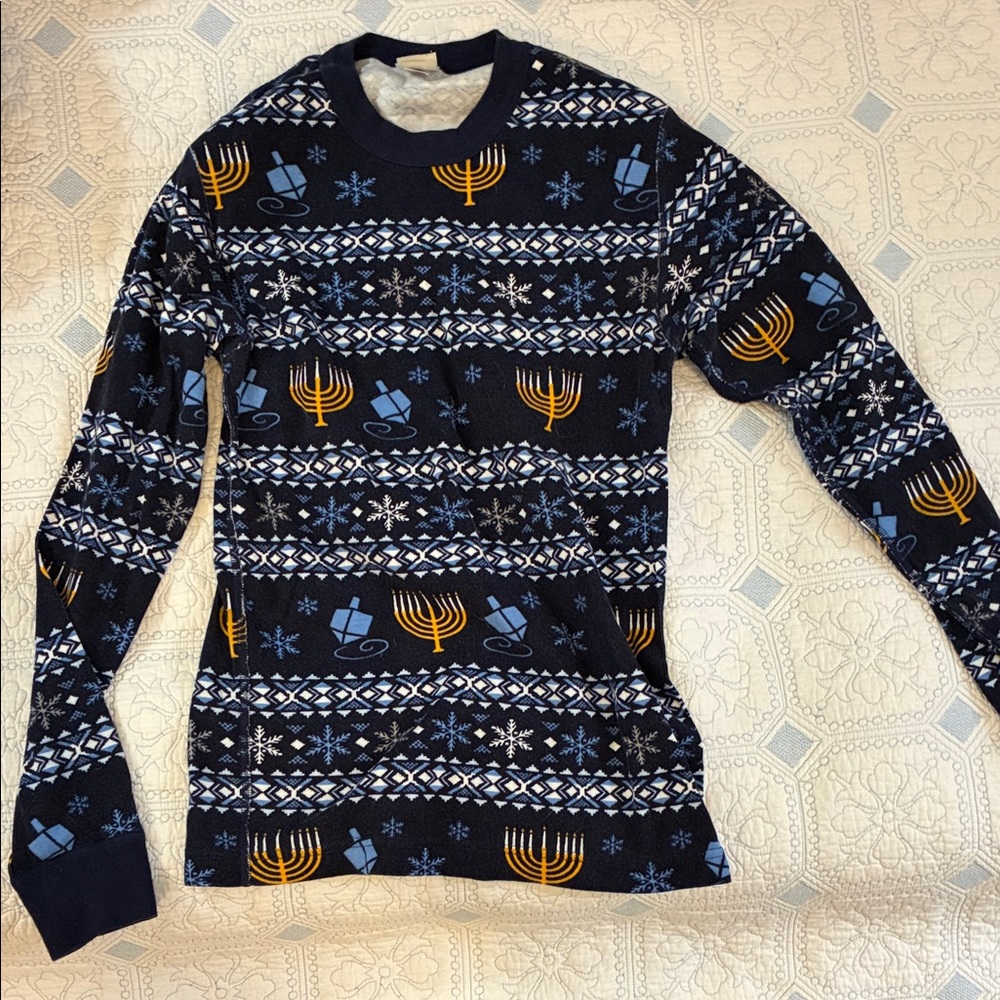 Hanna Andersson Navy Festive Pajamas